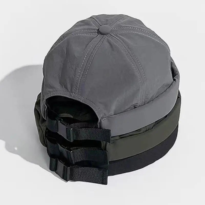 Quick Dry Brimless Beanie – Lightweight Polyester Breathable Fishing Hat for Men & Women
