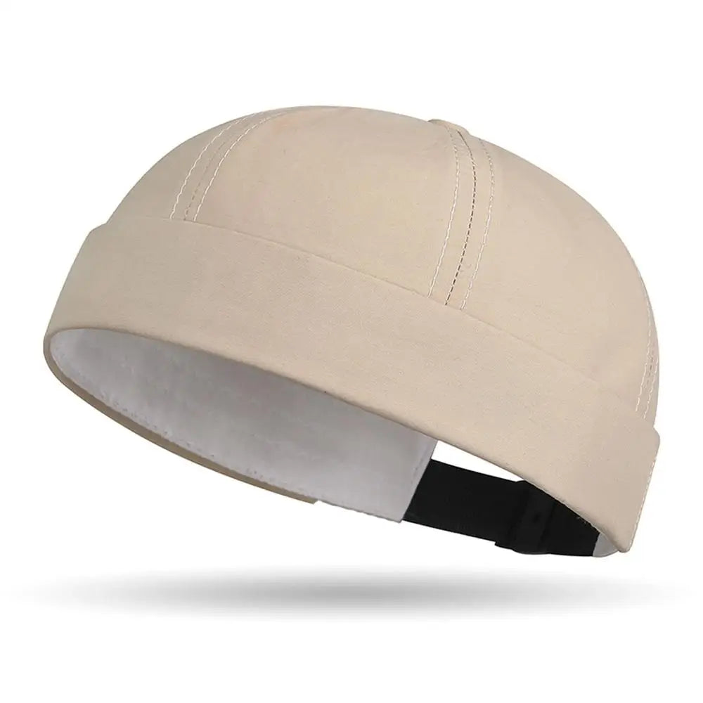 Quick Dry Brimless Beanie – Lightweight Polyester Breathable Fishing Hat for Men & Women
