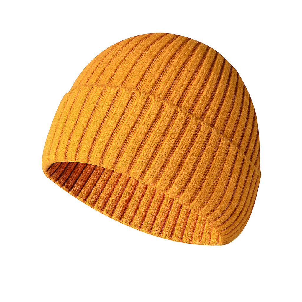 Thick Knit Winter Beanie – Chunky Yarn Cold-Weather Hat for Men & Women