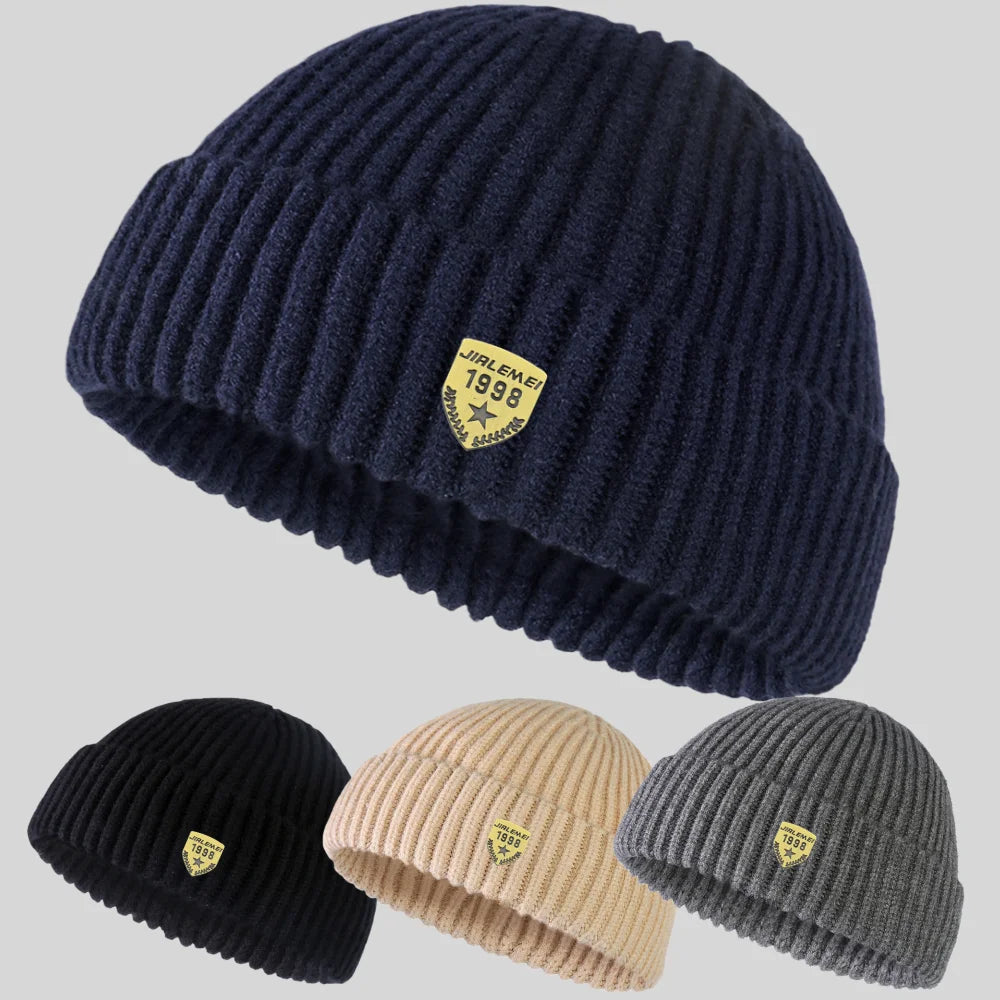 Sports Running Beanie – Thermal Elastic Performance Knit Hat for Running, Cycling & Hiking