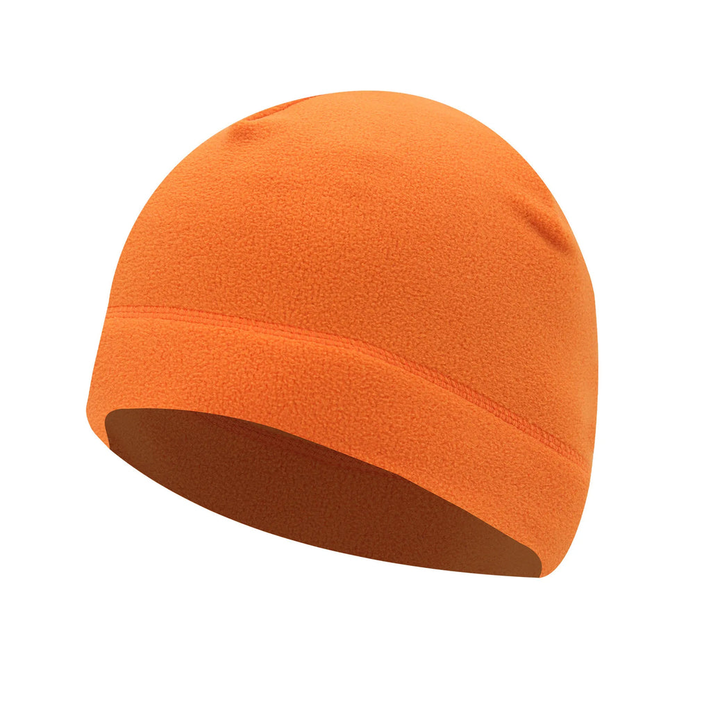 Windproof Polar Fleece Beanie – Cotton Polyester Warm Ski Cycling Hat for Men & Women