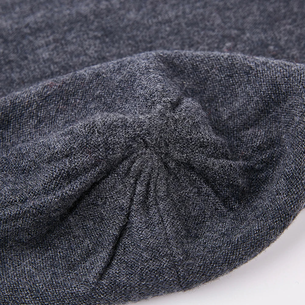 Australian Wool Slouchy Beanie – Cashmere-Soft Luxury Knit Hat for Men & Women
