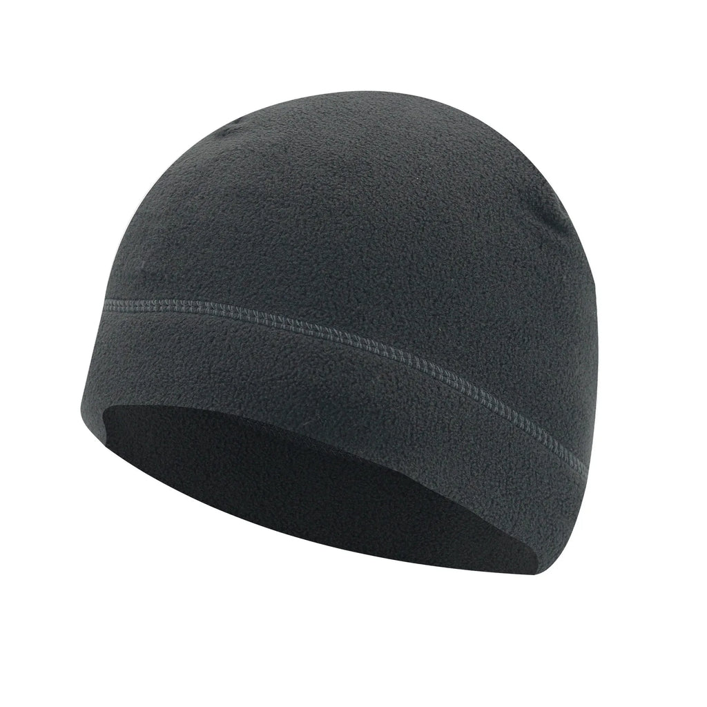 Windproof Polar Fleece Beanie – Cotton Polyester Warm Ski Cycling Hat for Men & Women