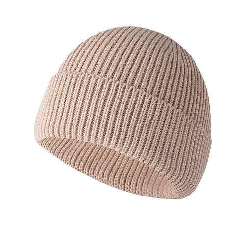 Acrylic Cotton Blend Knit Beanie