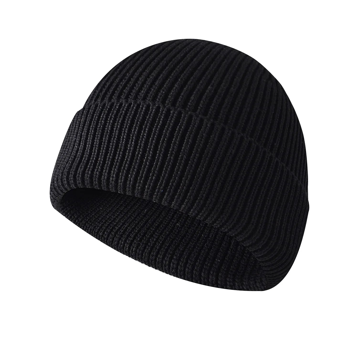 Acrylic Cotton Blend Knit Beanie