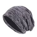 Cashmere-Like Double Fabric Beanie – Soft Polyester Cotton Knit Hat for Men & Women