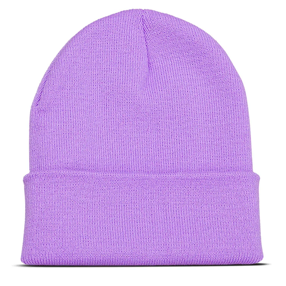 Custom Embroidery Name Beanie – Personalised Acrylic Letter Knit Hat for Men & Women
