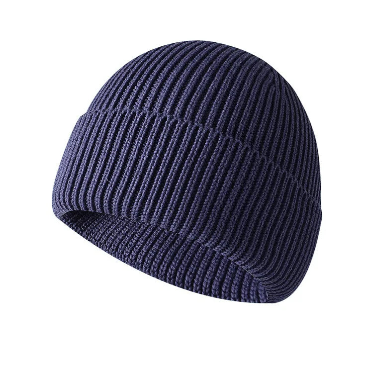 Acrylic Cotton Blend Knit Beanie