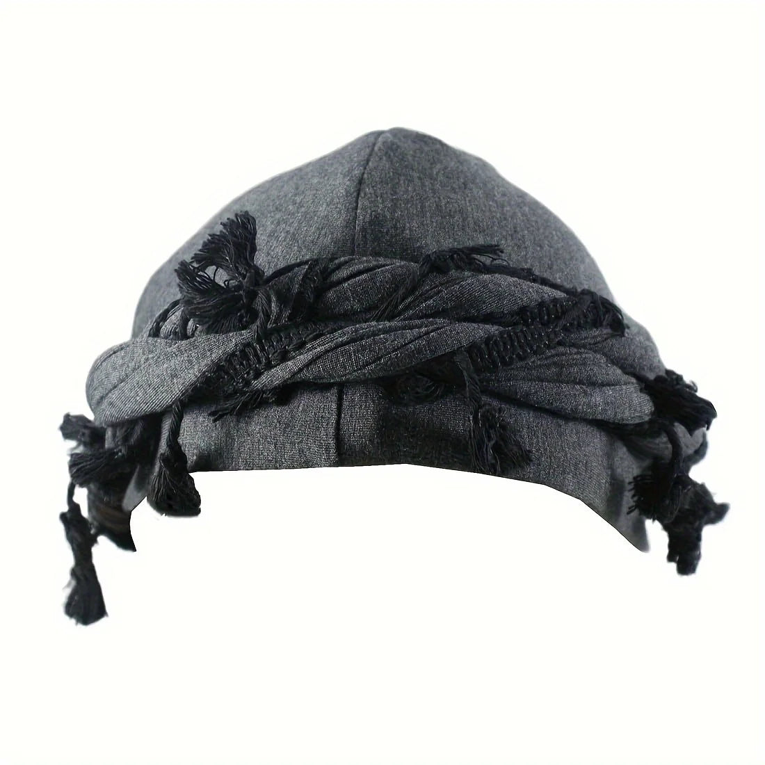 Vintage Turban Head Wrap – Polyester Multifunction Tatted Head Wrap for Men & Women