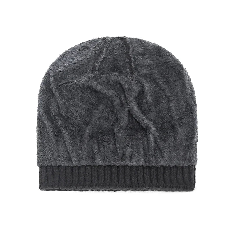 Slouchy Knit Skull Cap – Casual Acrylic Beanie for Men & Women