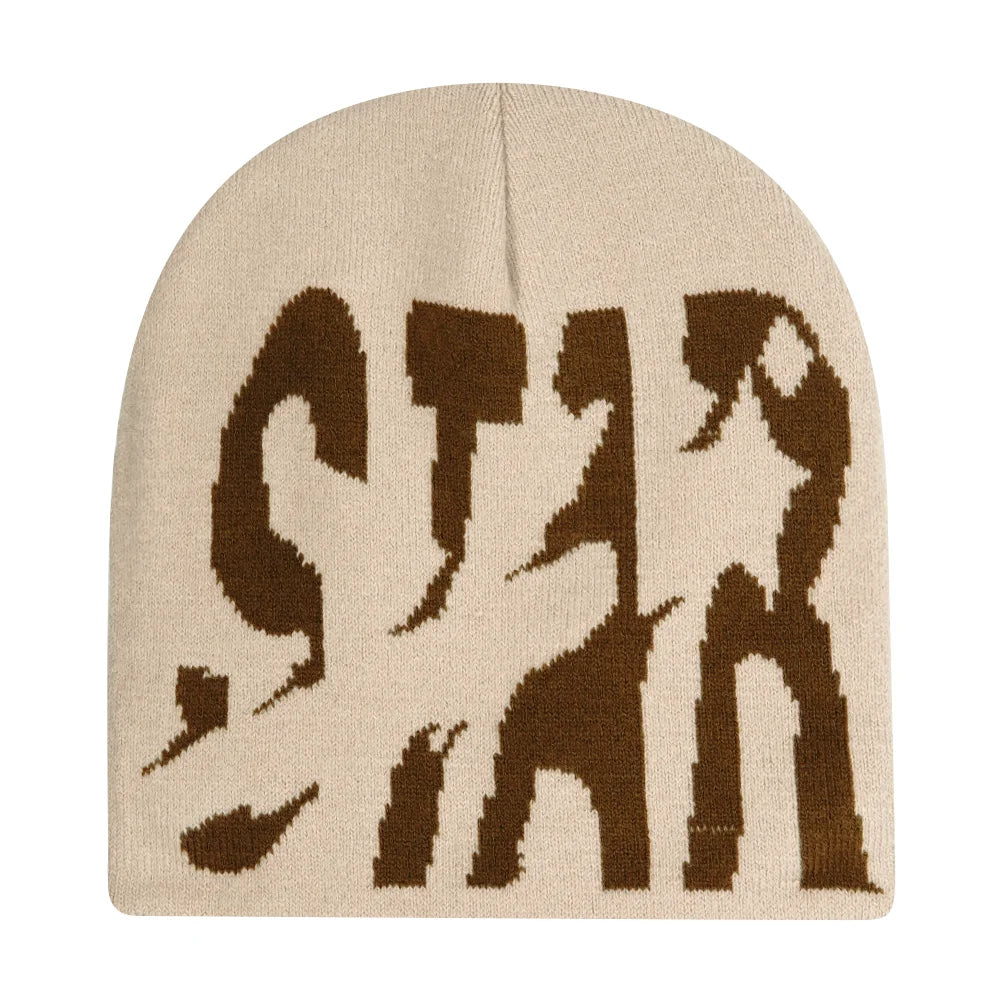 Y2K Butter Knit Ski Beanie – Soft Acrylic Winter Hat for Women & Men