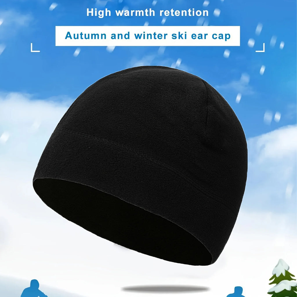 Outdoor Sports Beanie – Stretchy Performance Knit Winter Hat for Hiking, Skiing & Cycling