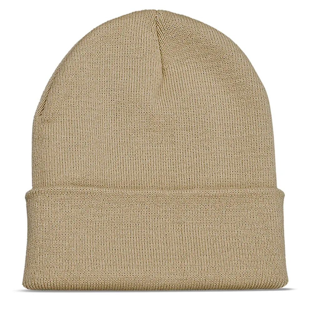 Custom Embroidery Name Beanie – Personalised Acrylic Letter Knit Hat for Men & Women