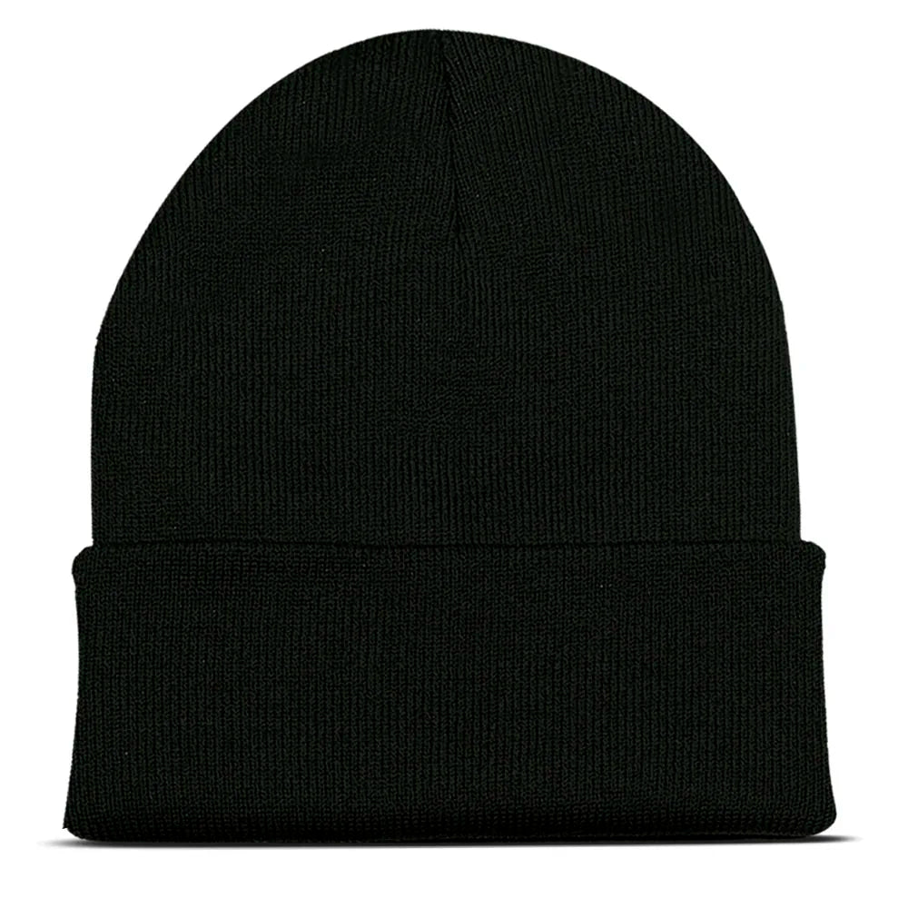 Custom Embroidery Name Beanie – Personalised Acrylic Letter Knit Hat for Men & Women