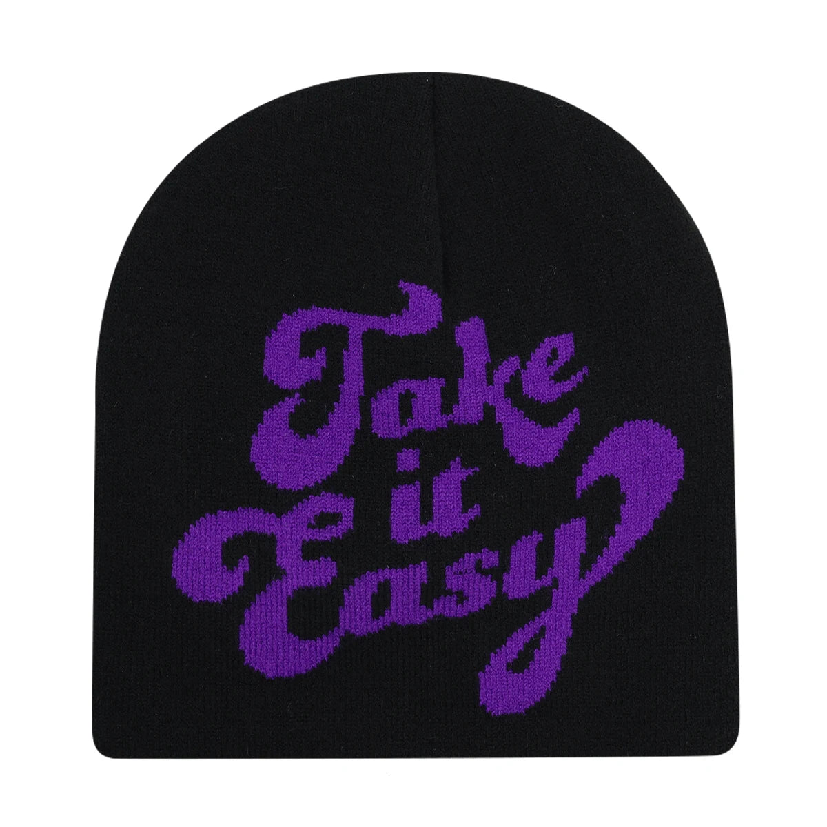 Y2K Butter Knit Ski Beanie – Soft Acrylic Winter Hat for Women & Men