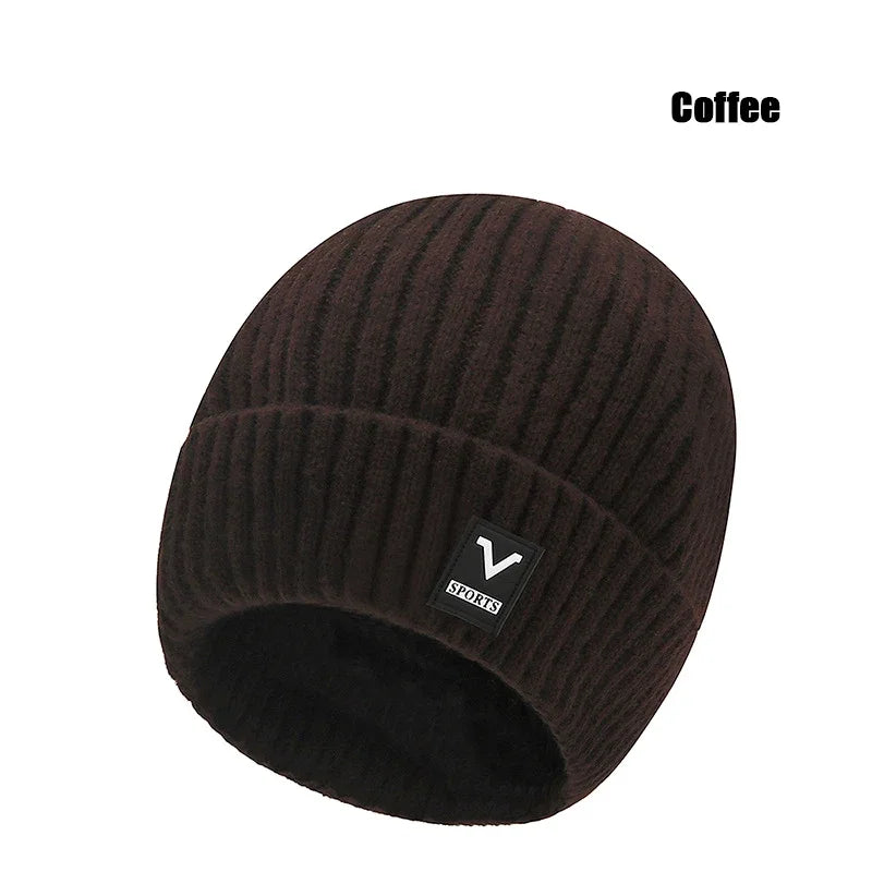 Slouchy Knit Skull Cap – Casual Acrylic Beanie for Men & Women