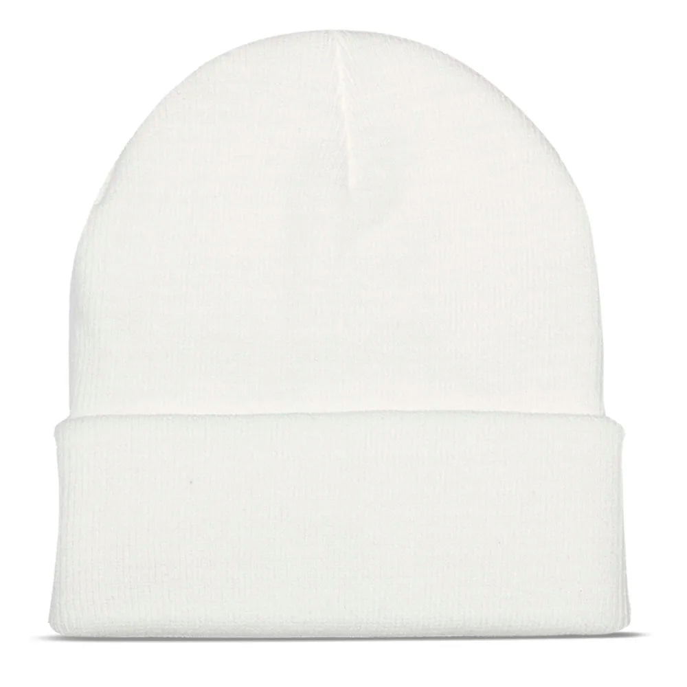 Custom Embroidery Name Beanie – Personalised Acrylic Letter Knit Hat for Men & Women