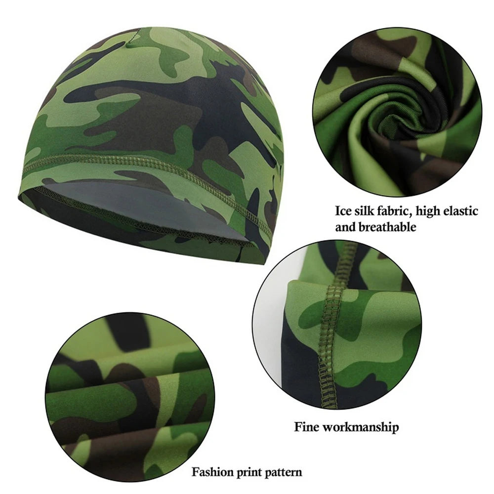 Quick Dry Cycling Skull Cap – Lightweight Moisture-Wicking Helmet Liner for Men & Women