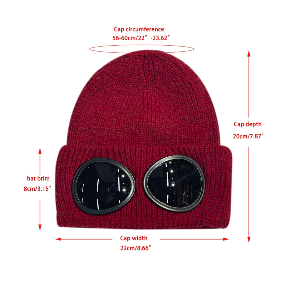 Knit Pom Pom Beanie – Cosy Unisex Winter Hat for Men & Women