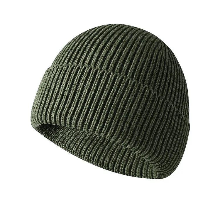 Acrylic Cotton Blend Knit Beanie