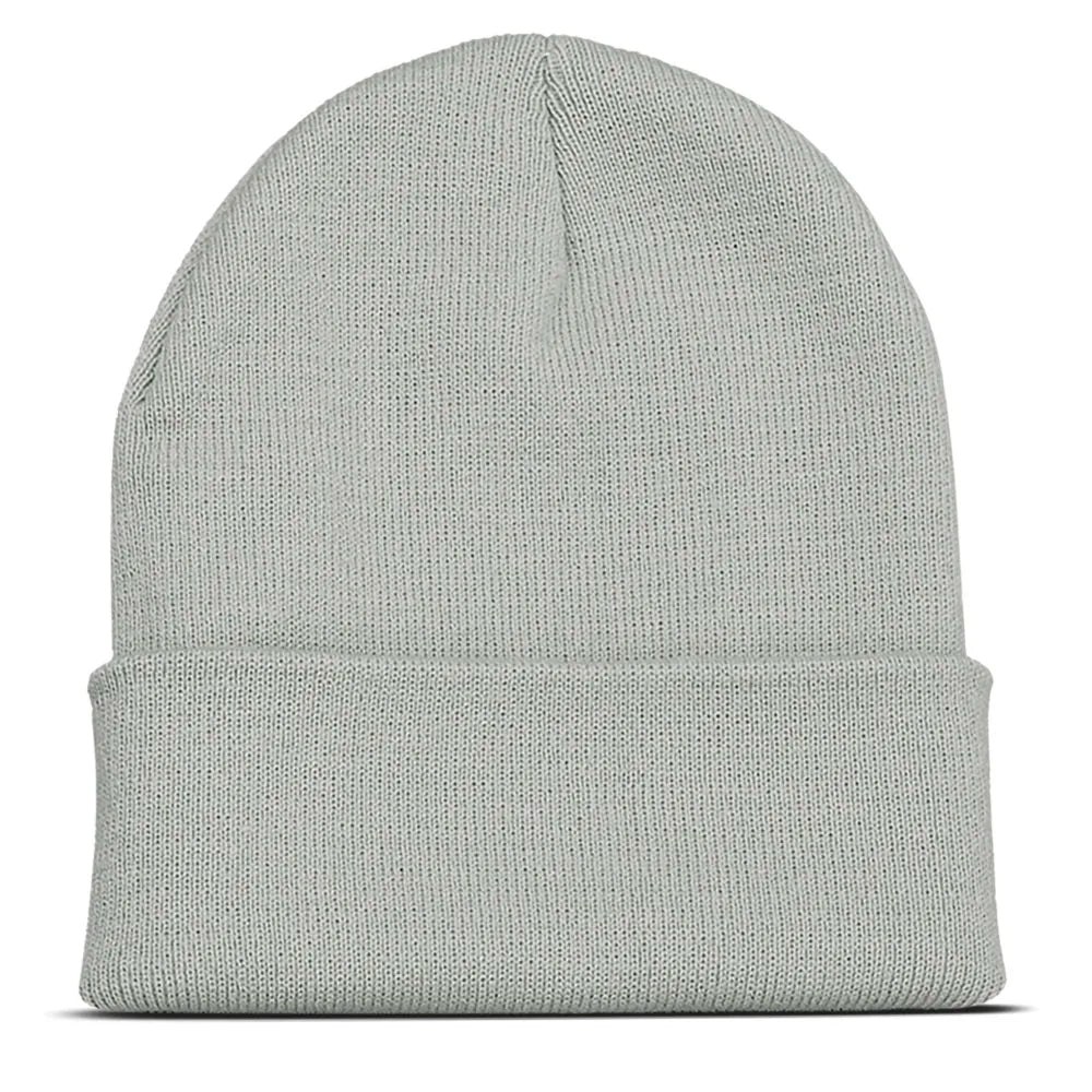 Custom Embroidery Name Beanie – Personalised Acrylic Letter Knit Hat for Men & Women