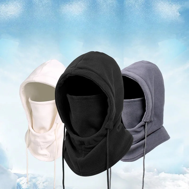 Fleece Thermal Balaclava – Windproof Plush Winter Face Mask for Men & Women
