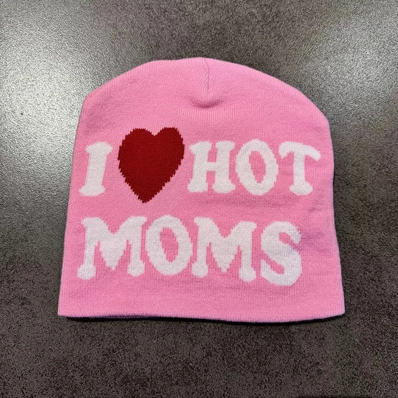 Y2K Letter Knit Beanie