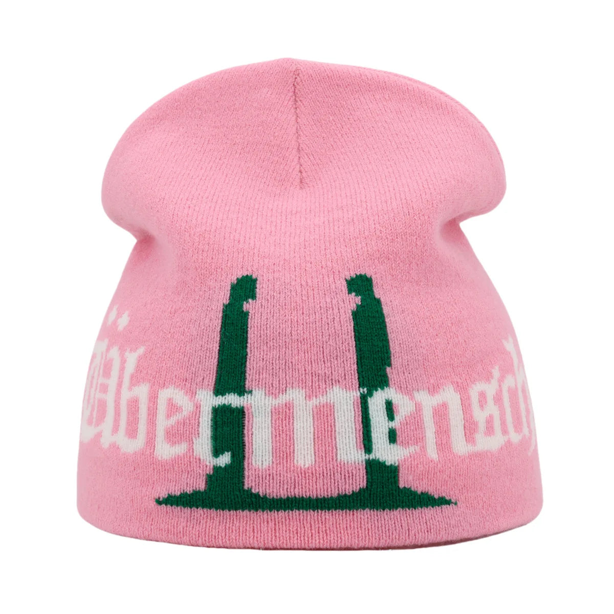 Y2K Letter Knit Beanie