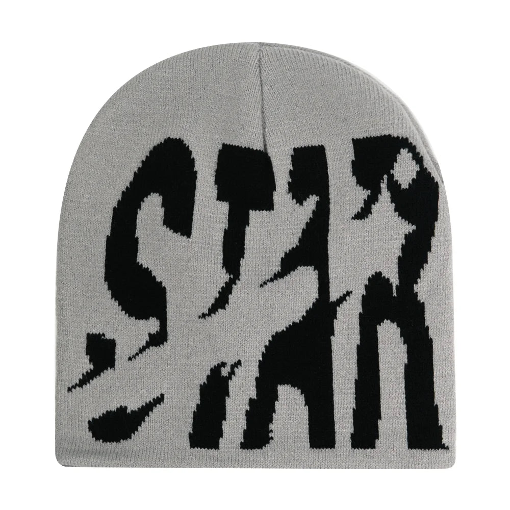 Y2K Butter Knit Ski Beanie – Soft Acrylic Winter Hat for Women & Men