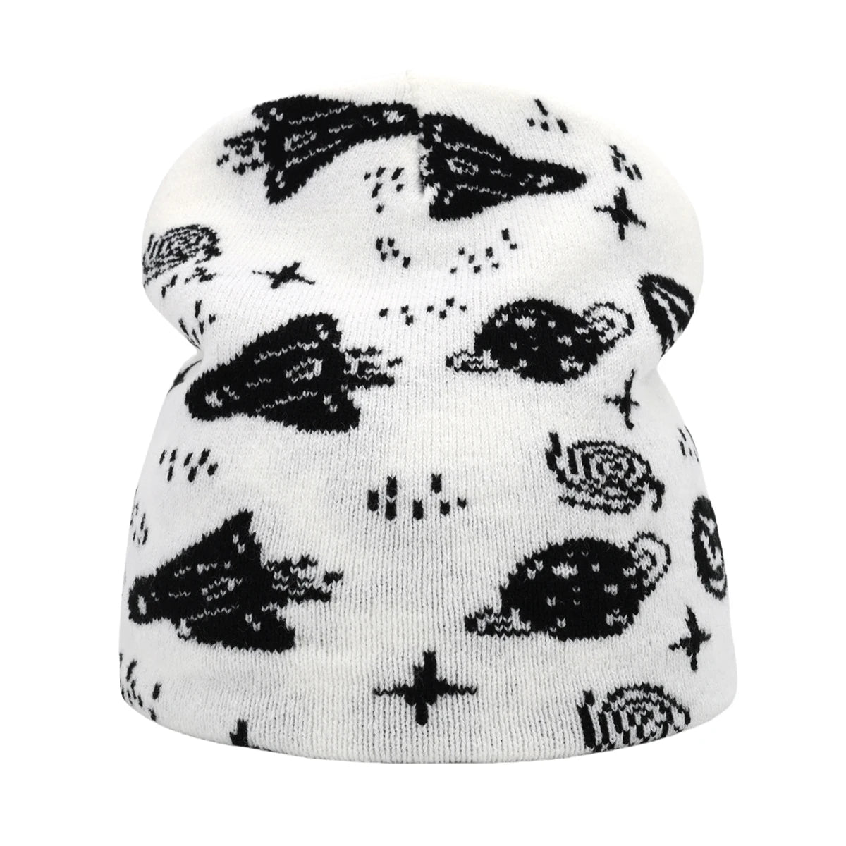 Y2K Letter Knit Beanie