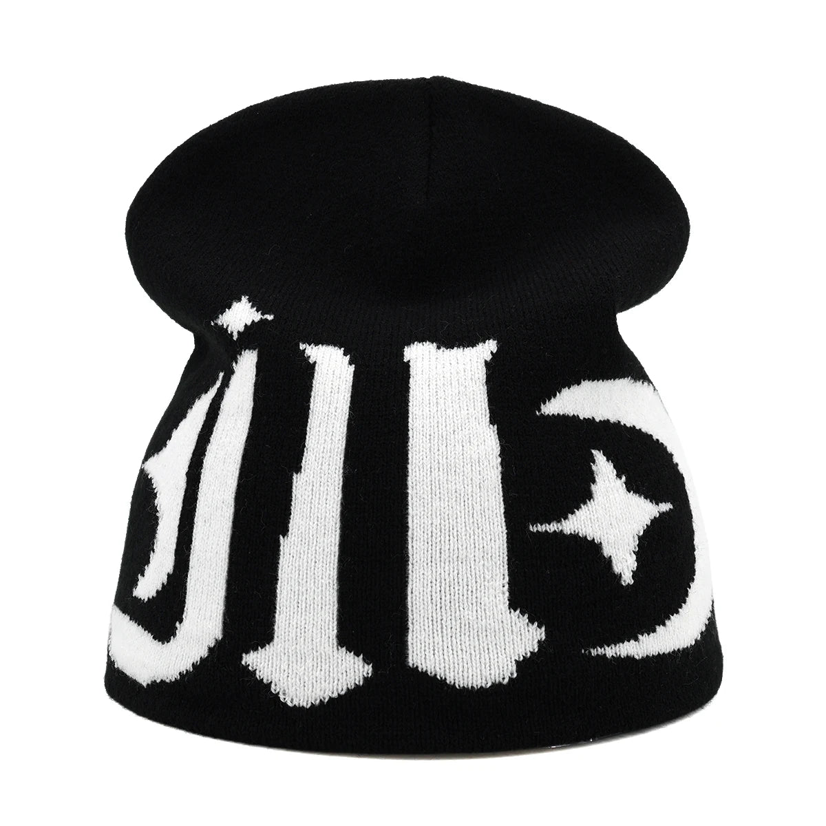 Y2K Letter Knit Beanie