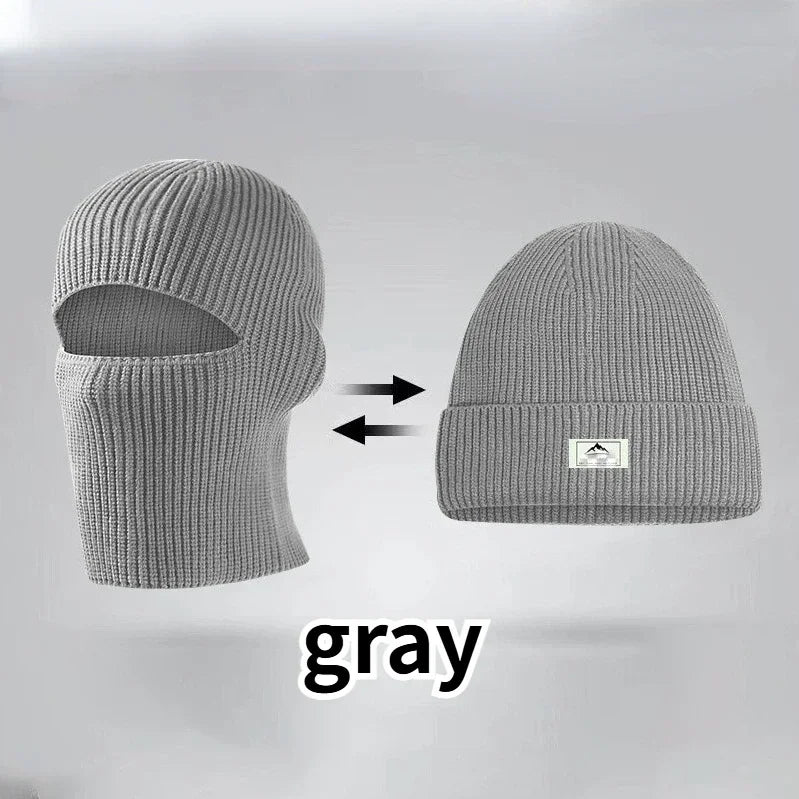 2-in-1 Balaclava Mask Beanie