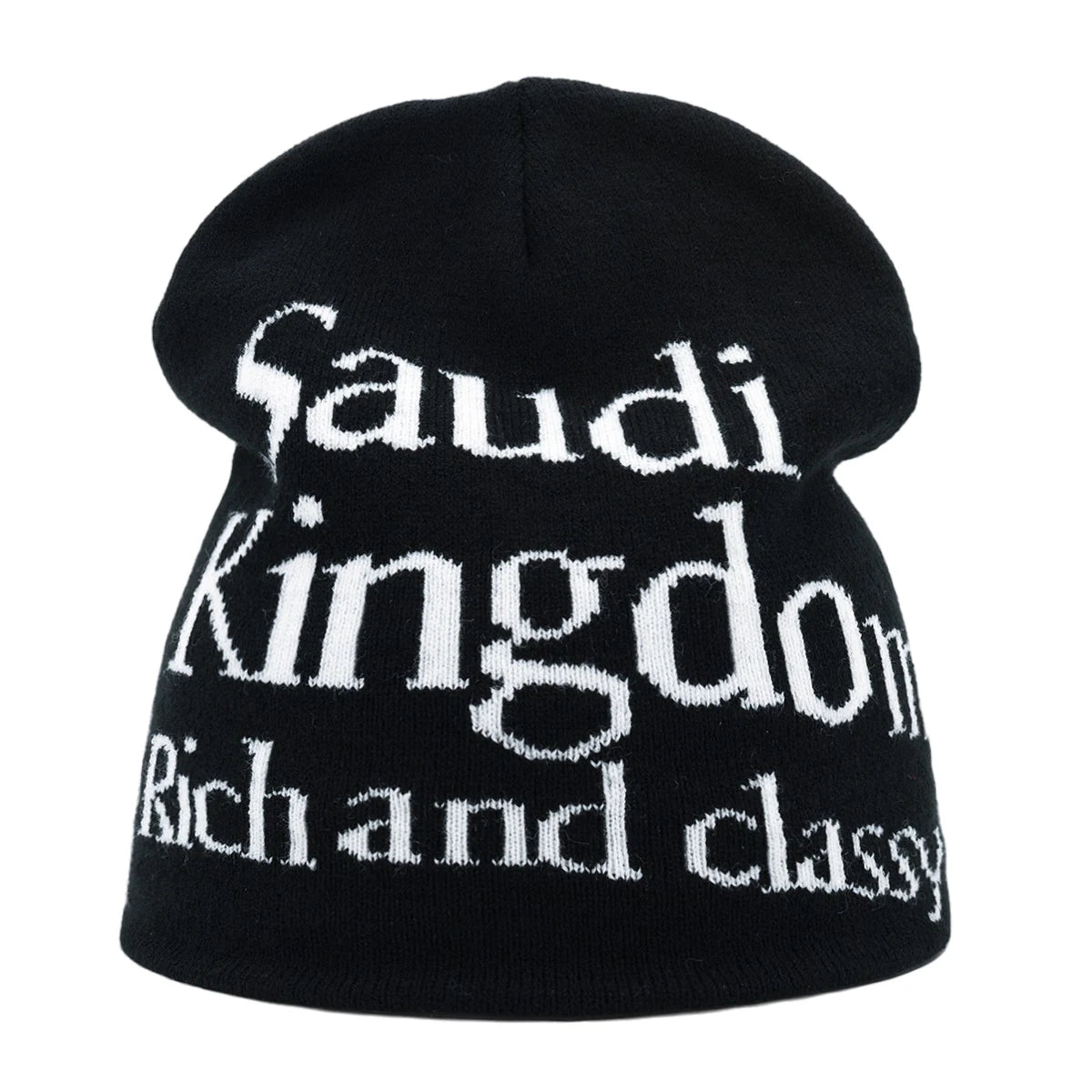 Y2K Letter Knit Beanie
