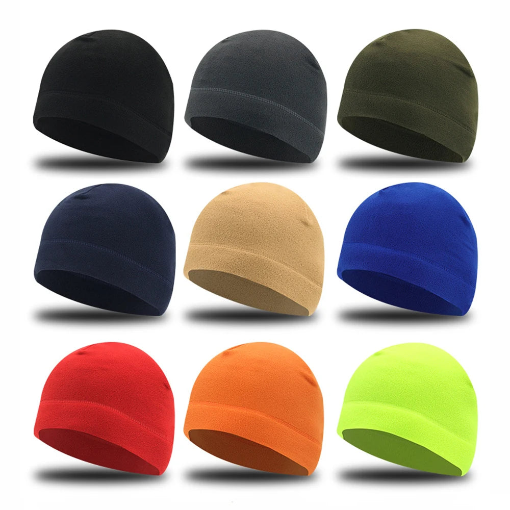 Outdoor Sports Beanie – Stretchy Performance Knit Winter Hat for Hiking, Skiing & Cycling