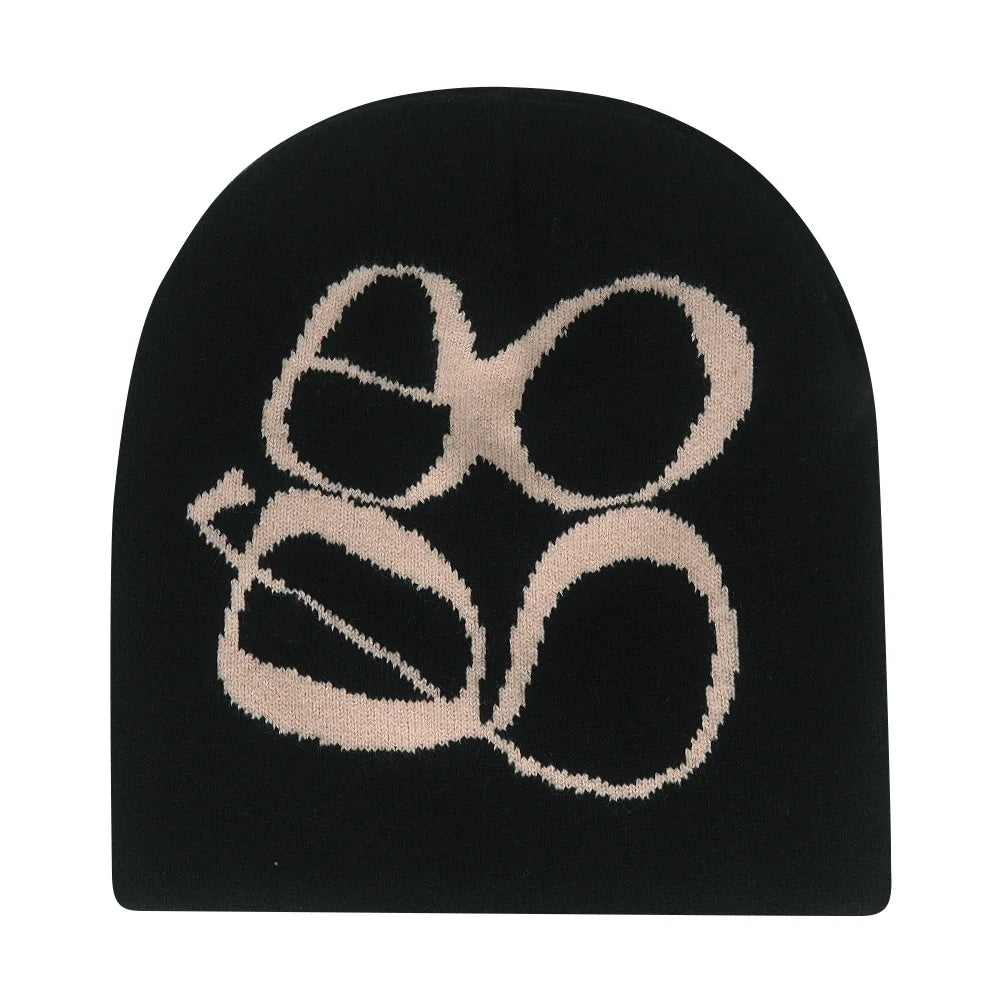 Y2K Butter Knit Ski Beanie – Soft Acrylic Winter Hat for Women & Men