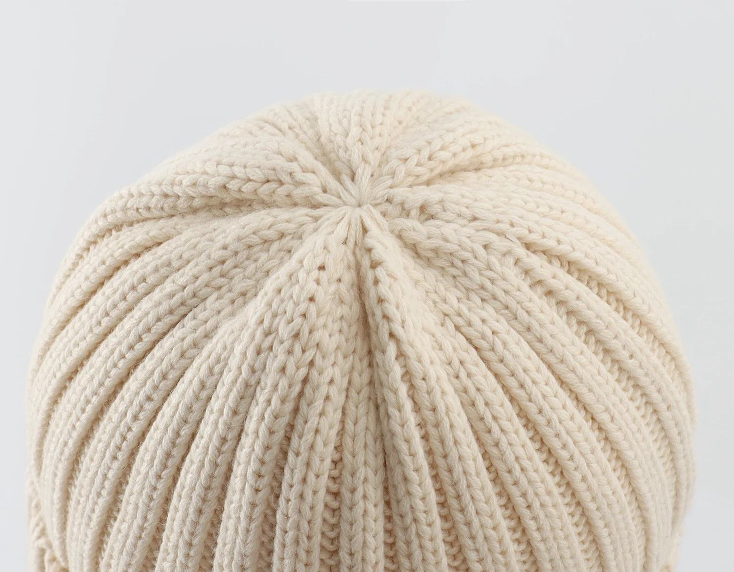 Velvet-Lined Stocking Beanie – Thick Wool Acrylic Knit Winter Hat for Men & Women
