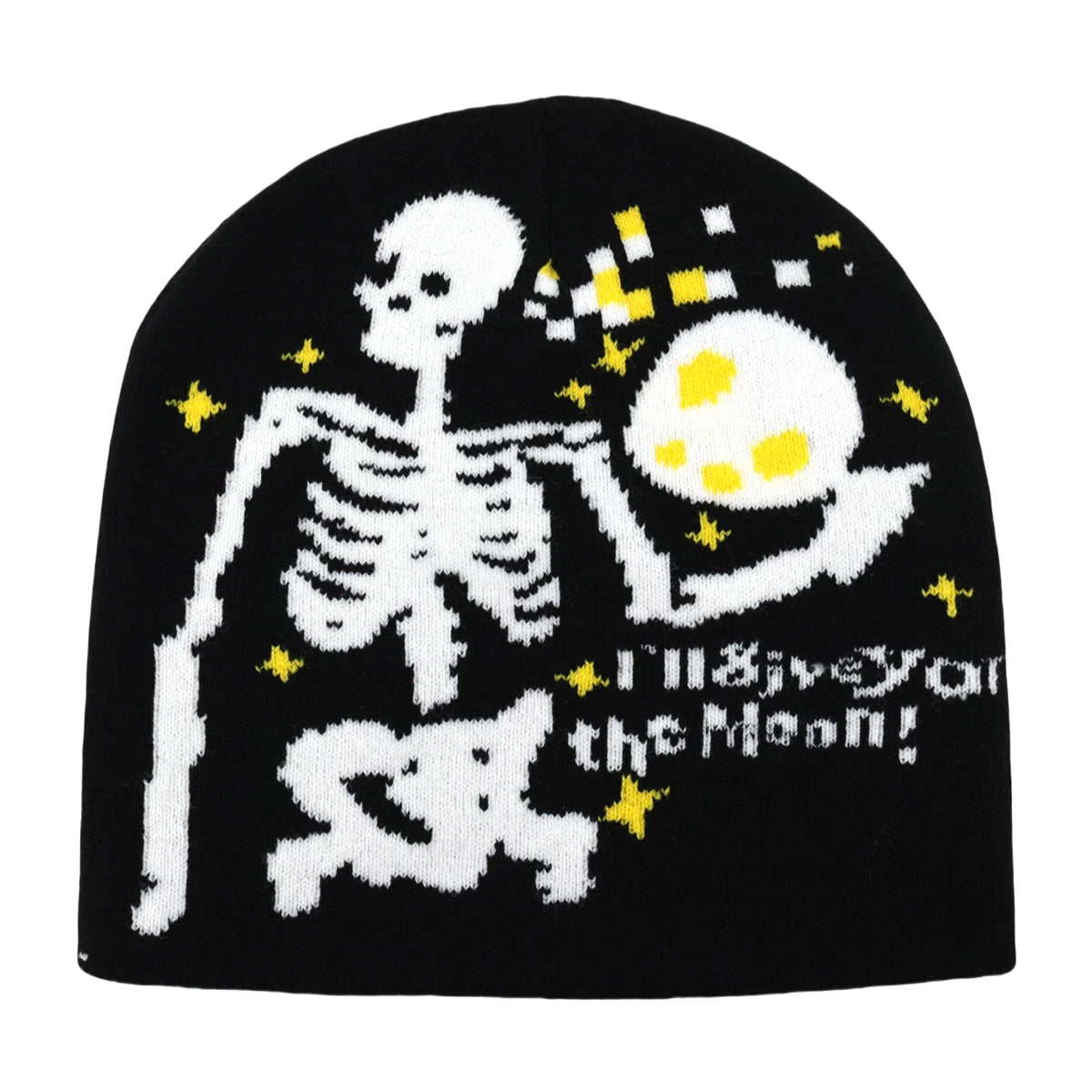 Y2K Letter Knit Beanie