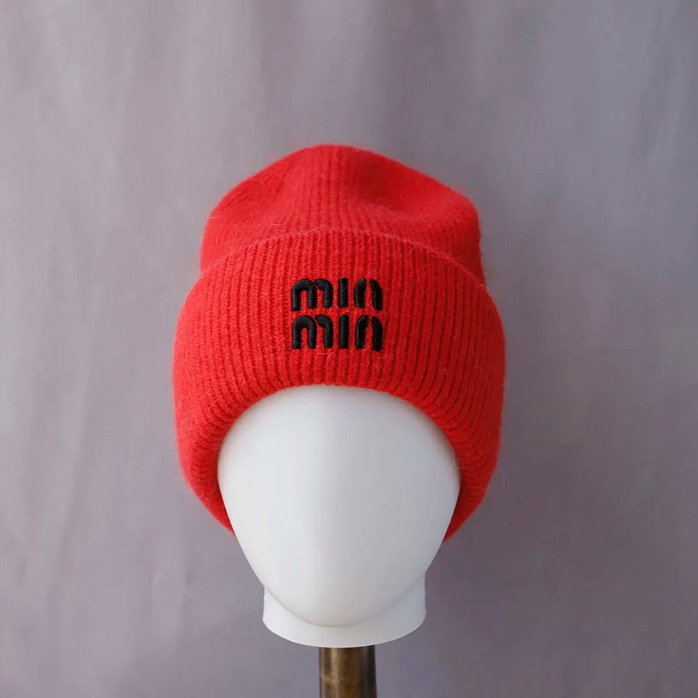 Real Rabbit Fur Beanie – Genuine Fur Luxury Winter Hat for Men & Women