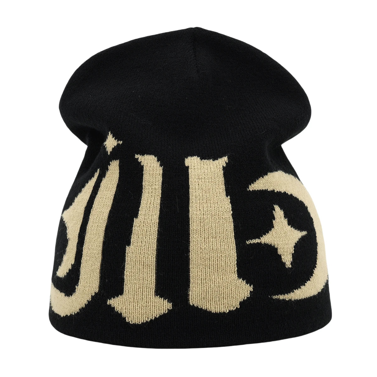 Y2K Letter Knit Beanie