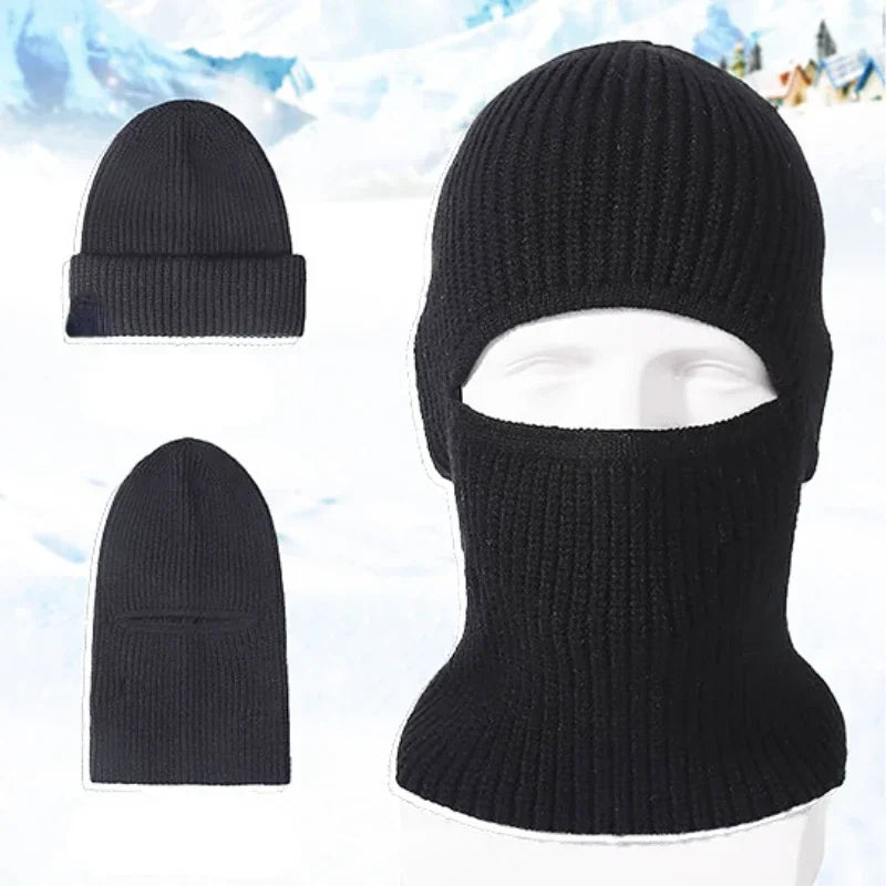 2-in-1 Balaclava Mask Beanie