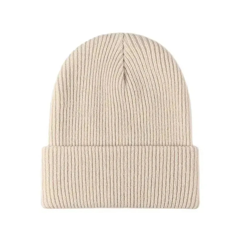 Solid Stretch Crochet Beanie