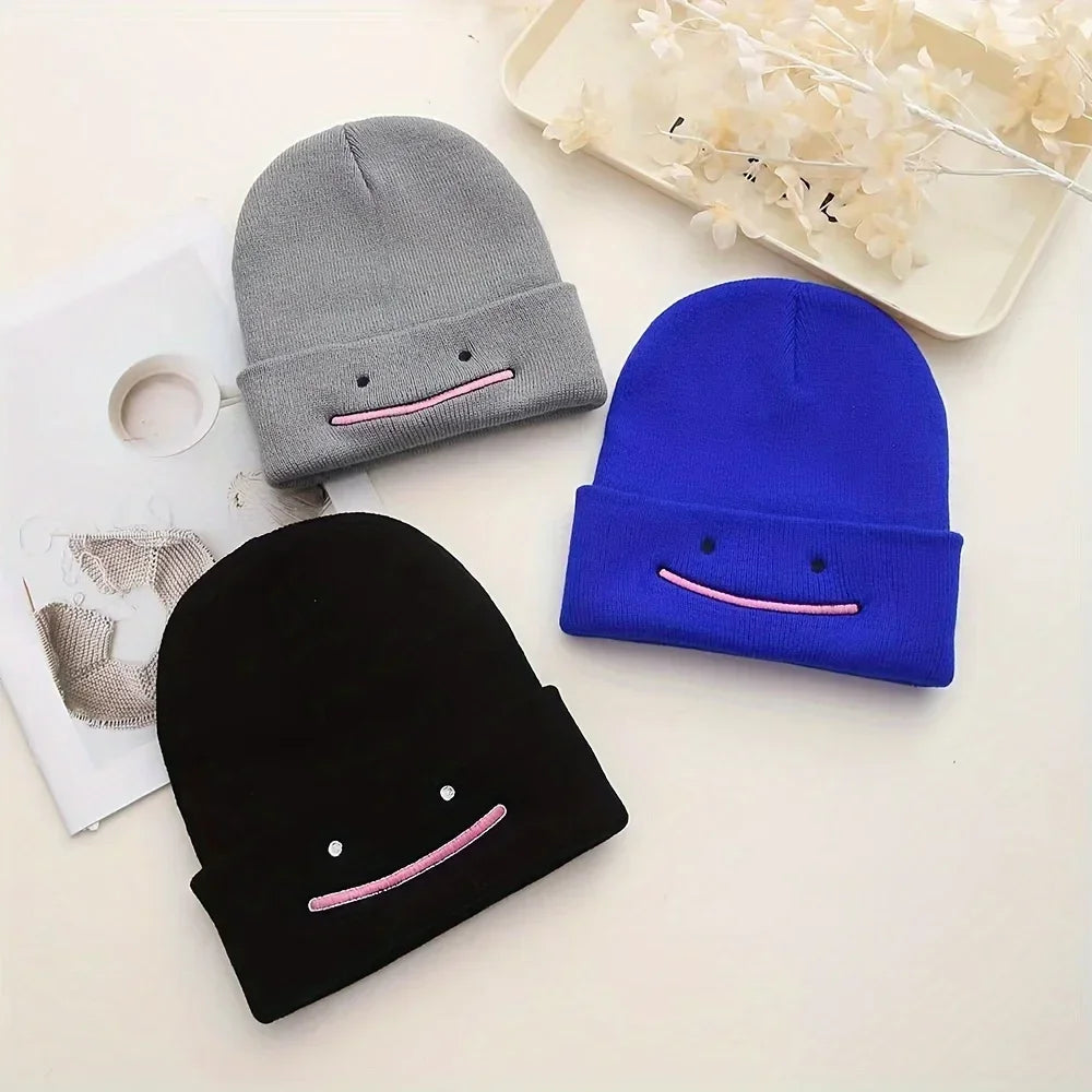 Anime Embroidered Beanie