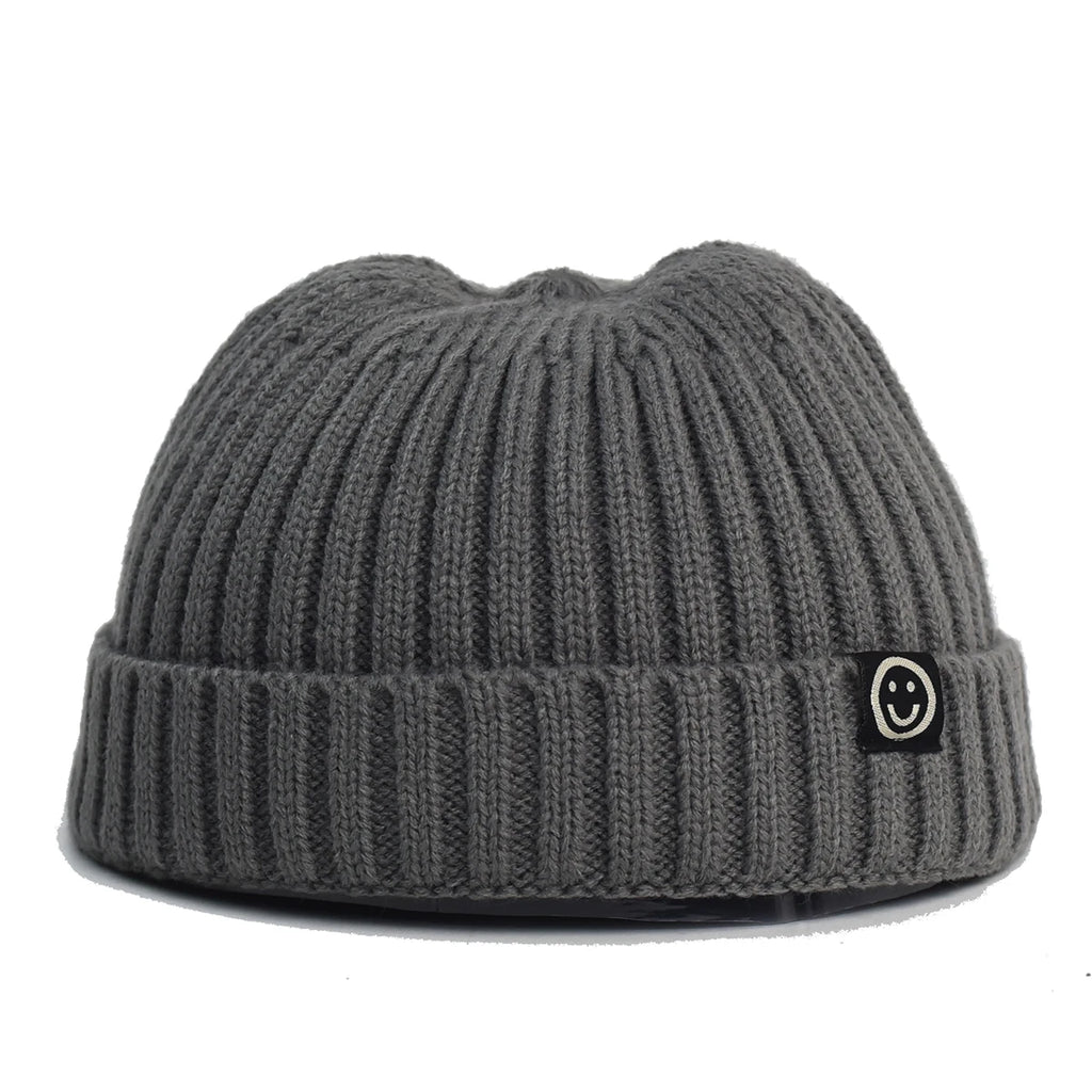 Fisherman Beanie – Classic Rolled Cuff Knit Winter Hat for Men & Women