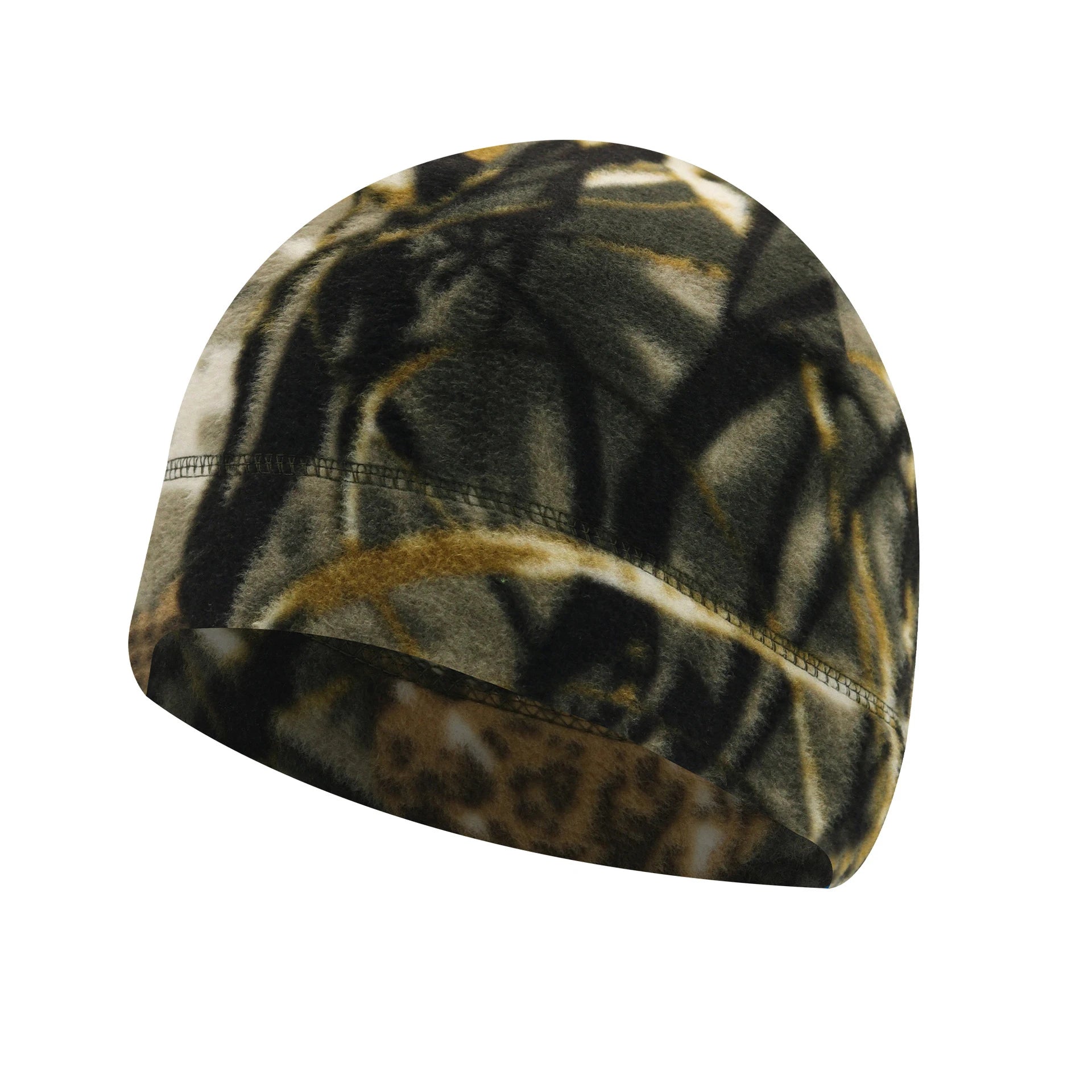 Windproof Fleece Ski Beanie – Polar Fleece Polyester Hat for Skiing & Cycling