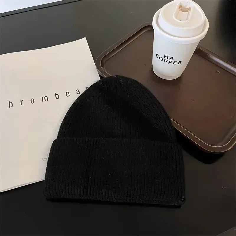 Angora Rabbit Fur Beanie