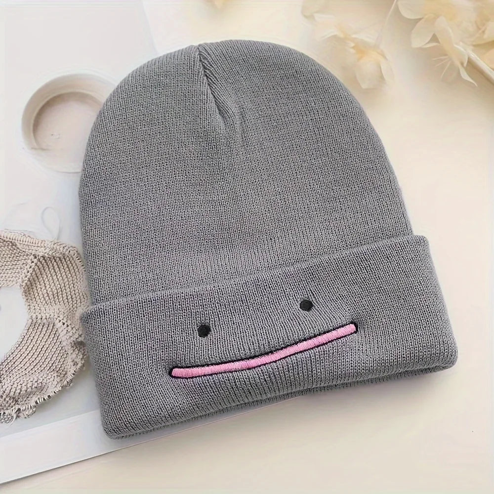 Anime Embroidered Beanie