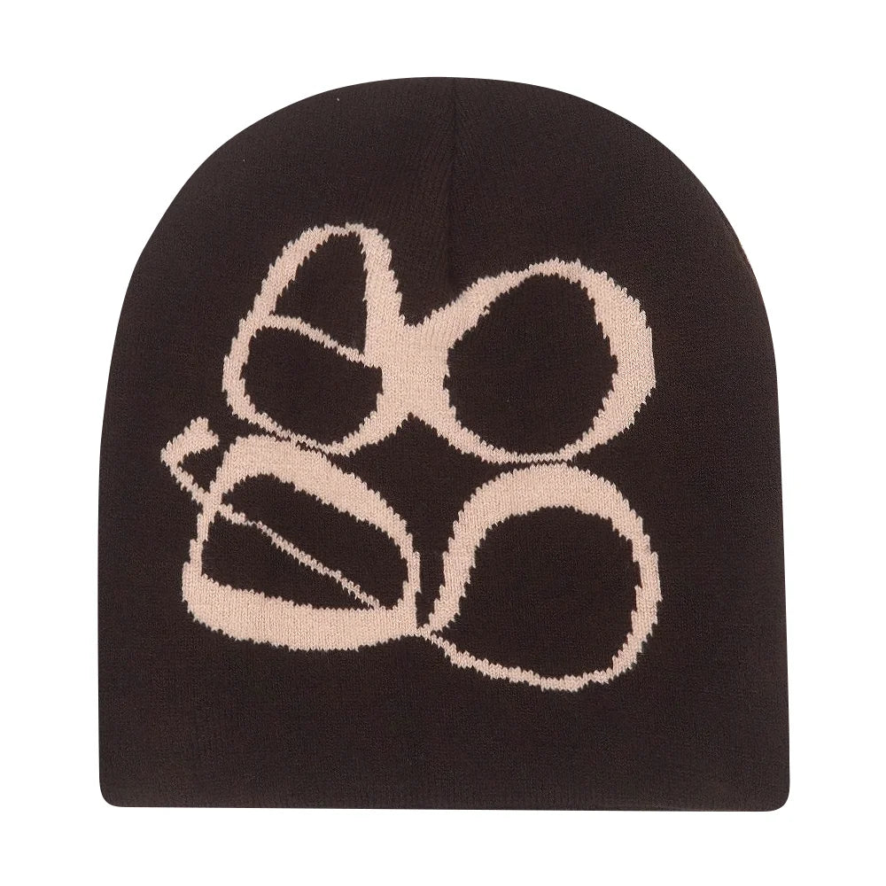Y2K Butter Knit Ski Beanie – Soft Acrylic Winter Hat for Women & Men