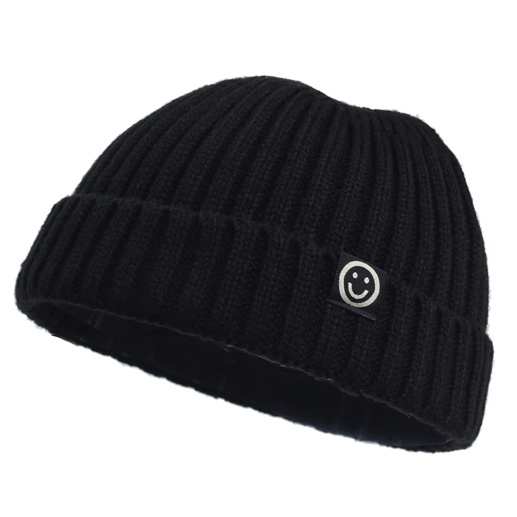 Fisherman Beanie – Classic Rolled Cuff Knit Winter Hat for Men & Women