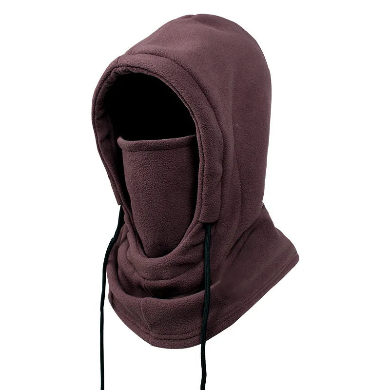 Fleece Thermal Balaclava – Windproof Plush Winter Face Mask for Men & Women