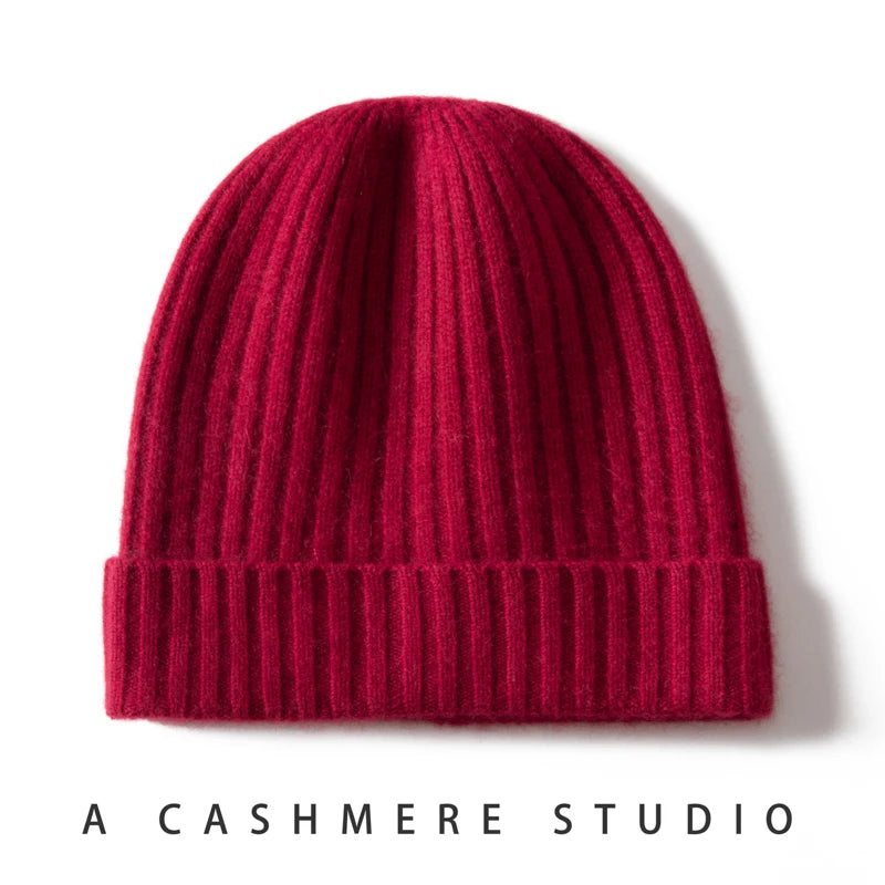 Cashmere Winter Beanie – Premium Cashmere-Blend Luxury Knit Hat for Men & Women